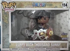 Funko Pop! Rides: One Piece - Luffy With Thousand Sunny (Winter Convention) -...
