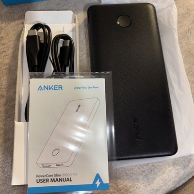 Anker PowerCore Slim 10000 PD Portable Charger A1245 18W USB-C Power Bank