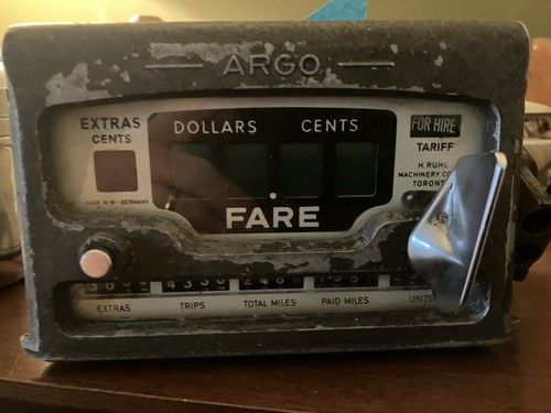 Argo Taximeter Vintage