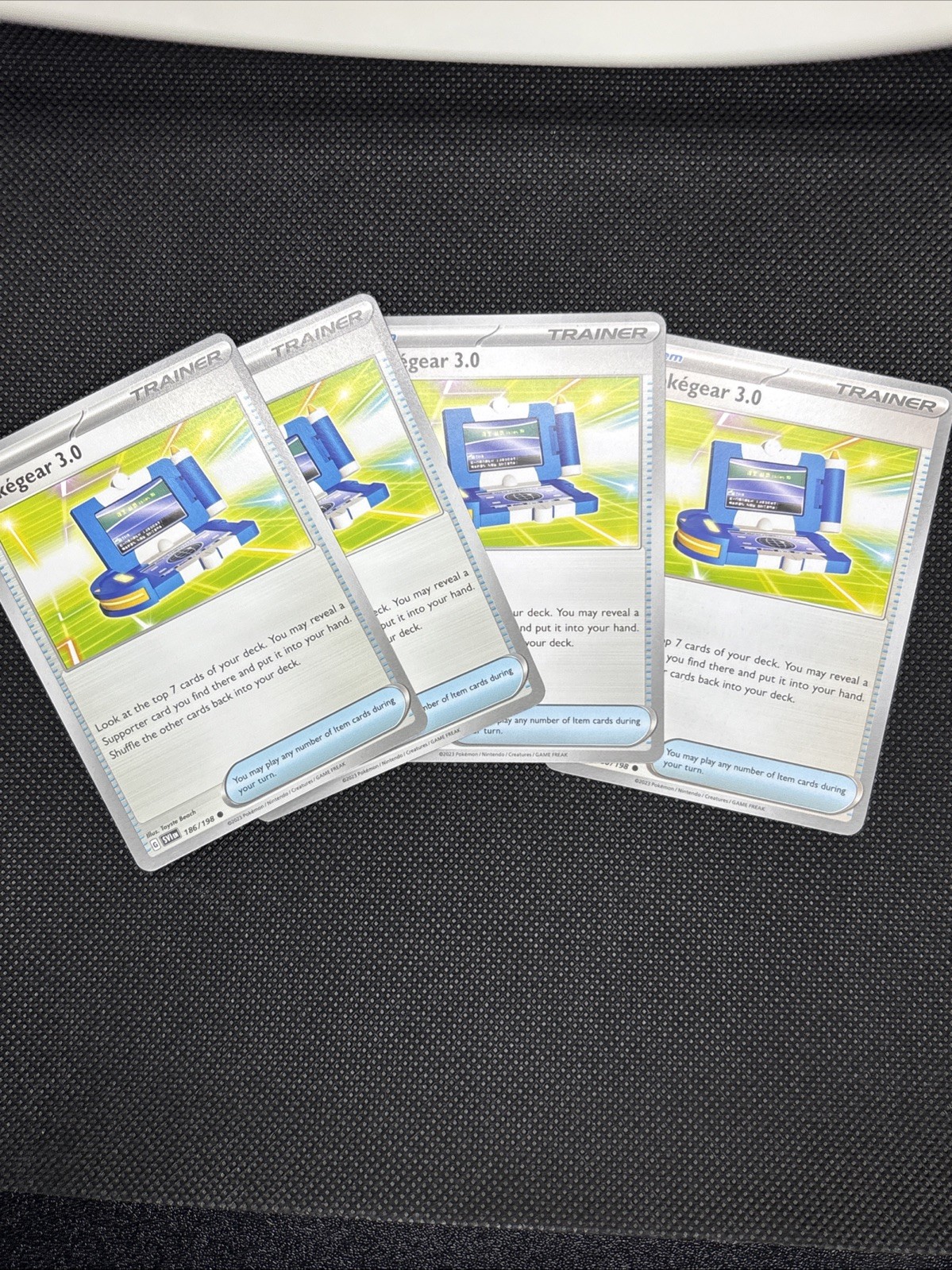 Pokemon Pokegear 3.0 Sv01 Scarlet & Violet Base Set 4 Pack, Regular Card 186/198