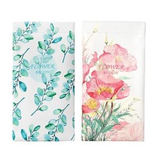 2PCS Portable Eyeglass Pouch Sunglass Goggles Case for Woman with Cleaning 13