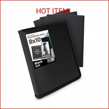 Dunwell Photo Album 8x10 Black with Mounting Paper, 8 x 10 Photo  Art Portfol