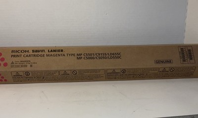 Ricoh 841851 Toner Cartridge - Magenta - New