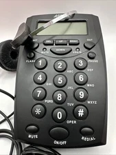 AGPtek Call Center Dialpad Headset Telephone w/ Tone Dial Key Pad HA0021-MBFR