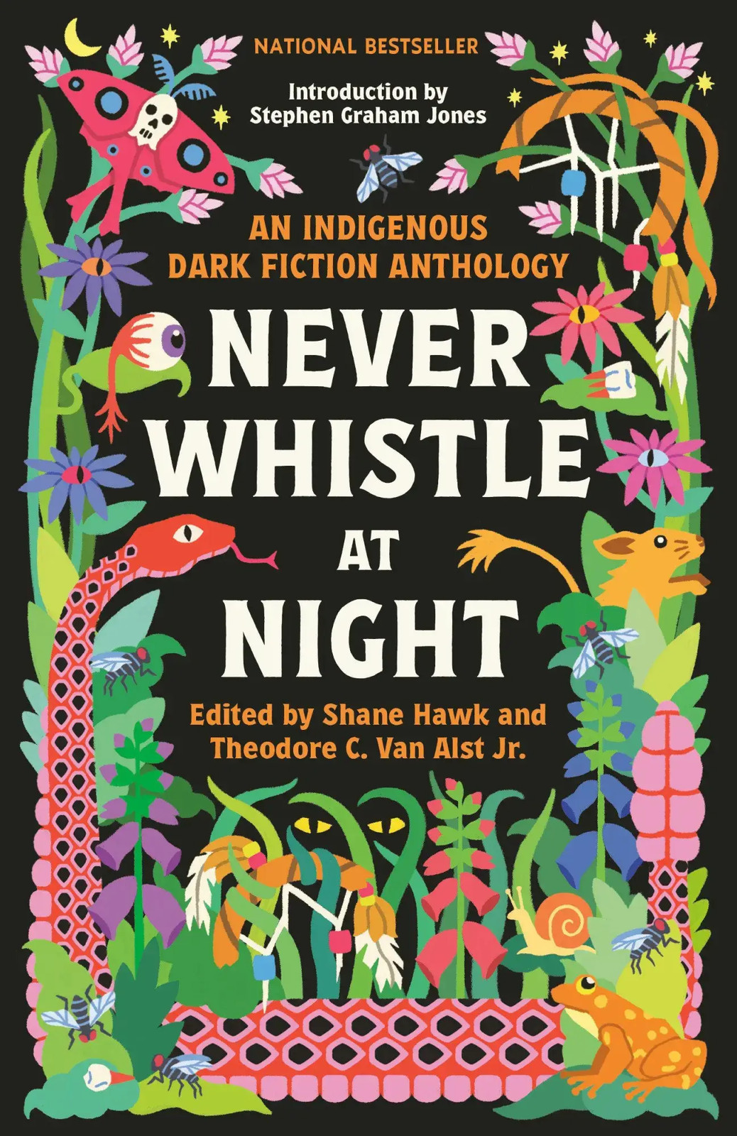 Never Whistle at Night | An Indigenous Dark Fiction Anthology | Hawk (u. a.)
