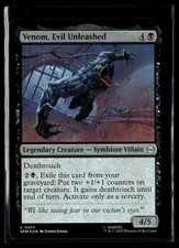 Venom, Evil Unleashed - Foil - SPM - MTG - EN - NM - 0071