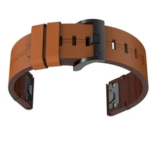 Replacement Leather Wristband Watch Strap Band For Garmin Fenix 5 Fenix 6 Pro J