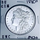 1880 S BU GEM MORGAN SILVER DOLLAR UNC MS+++ U.S. MINT RARE COIN 8430