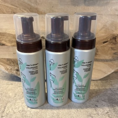 Bain De Terre Rise  N Shine Volumizing Foam Mousse 6.7 oz. (3 Pack)