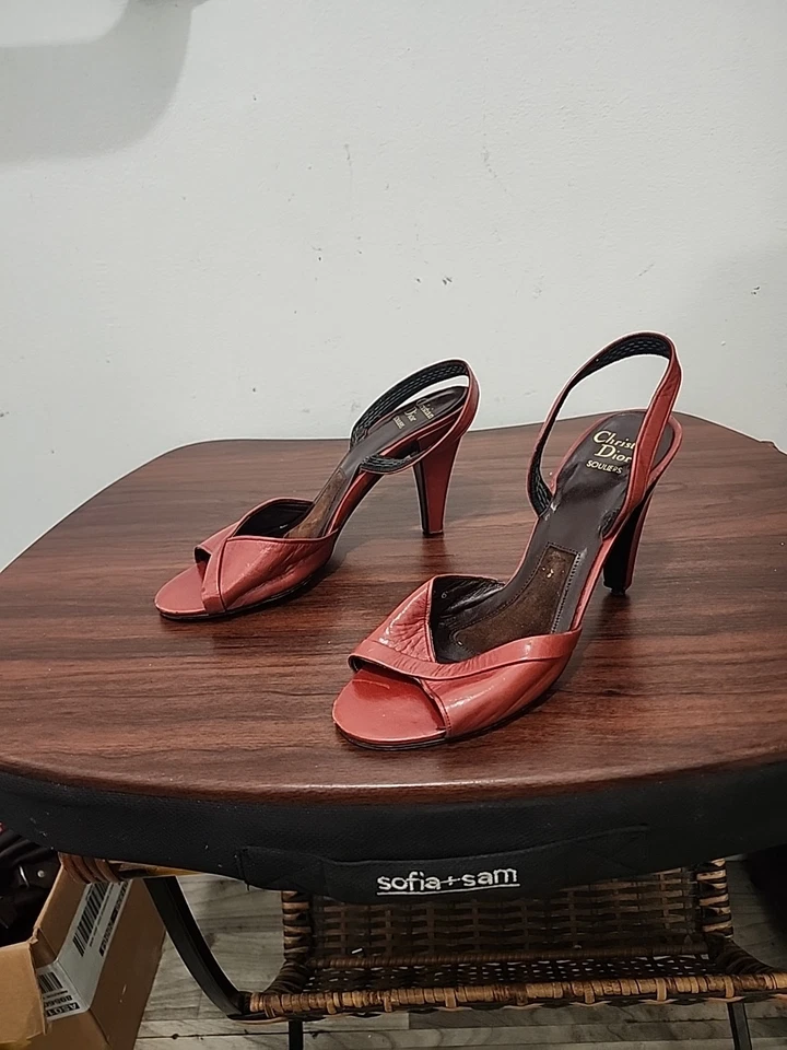 Vintage Christian Dior Souliers. 6 B - Image 2 of 4