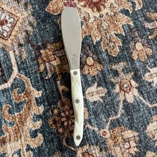 Cutco 1768 spatula Stainless spreader pearl white handle