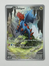 Pokémon TCG Druddigon 151/086 SV11W White Flare Holo Illustration Rare on eBay