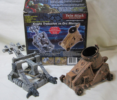 Battleground Crossbows & Catapults: Knight Trebuchet & Orc Mortar (replacements)