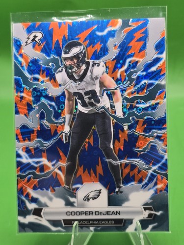2025 Topps Resurgence Blue/Orange Philadelphia Eagles Cooper Dejean Card #82