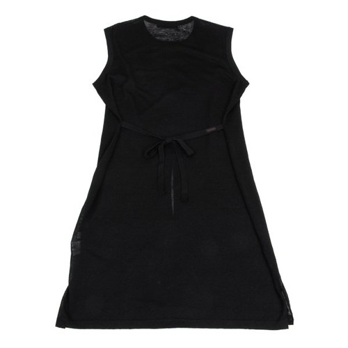 Mademoiselle NON NON Linen Nylon Sleeveless Knit Tunic Size 40L(K-160279) - Picture 10 of 12