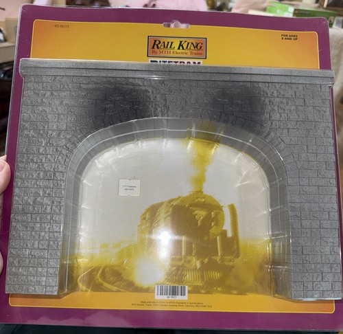 MTH RAILKING REALTRAX CALIBRE O DOBLE TREN TÚNEL PORTALES (PAR) 40-9015 NUEVO | Zustand: New