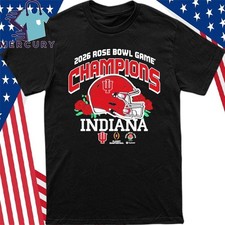 Hoosiers 2026 CFP Quarterfinal Rose Bowl Champions Helmet Shirt