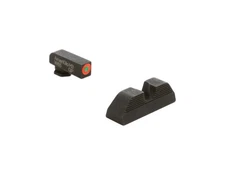 Ameriglo Protector Sight Set Orange Front Black Rear U-Notch For Glock 17 GL353