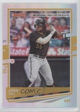 2020 Donruss Back Variation Milestone Stat Line /450 Josh Bell (Steel City) 1u6