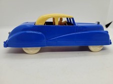 NICE VINTAGE 1948  PLASTIC  #39 RENWAL BLUE CONVERTIBLE SEDAN W/RETRACTABLE ROOF