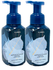2 SAVON MOUSSANT POUR LES MAINS EN FLANELLE DE BAIN ET DE TRAVAIL DU CORPS DOUX ET PROPRE 8,75 FL OZ NEUF
