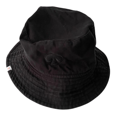 Kate Spade Black Spade Logo Bucket Hat in Black Size OS | eBay display picture 2