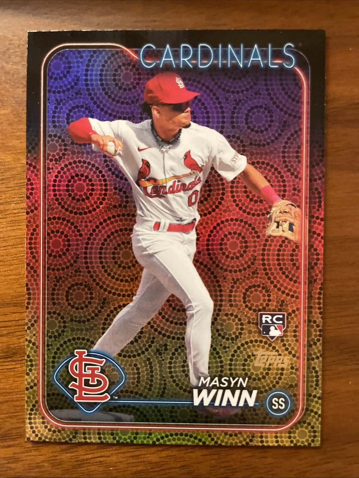 2024 Topps Series 2 - Masyn Winn #480 Holiday (RC)