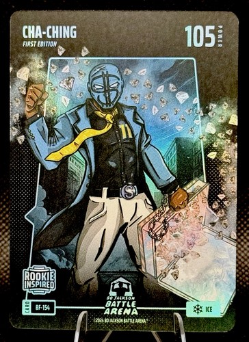 Bo Jackson Battle Arena Battlefoil Ice Cha-Ching #BF-154 Jackson Chourio RC