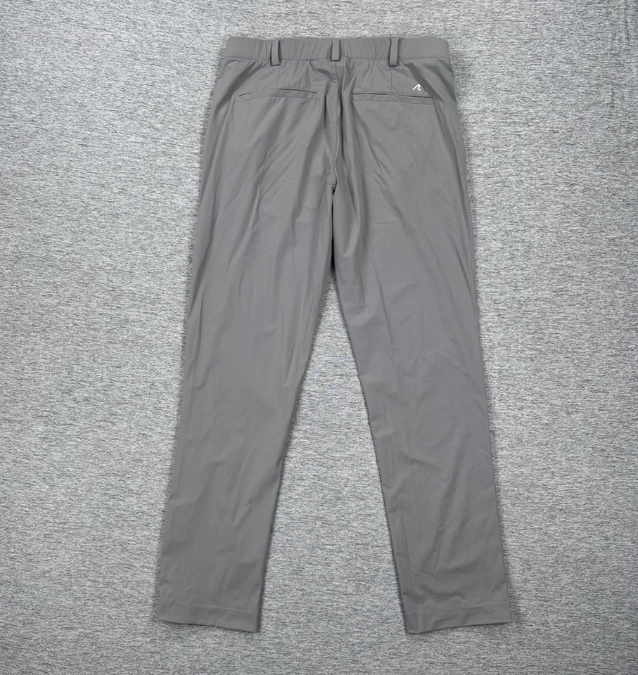 Redvanly Pants Mens Medium Gray Pull On Performance Stretch Lightweight Golf - Image 2 of 4