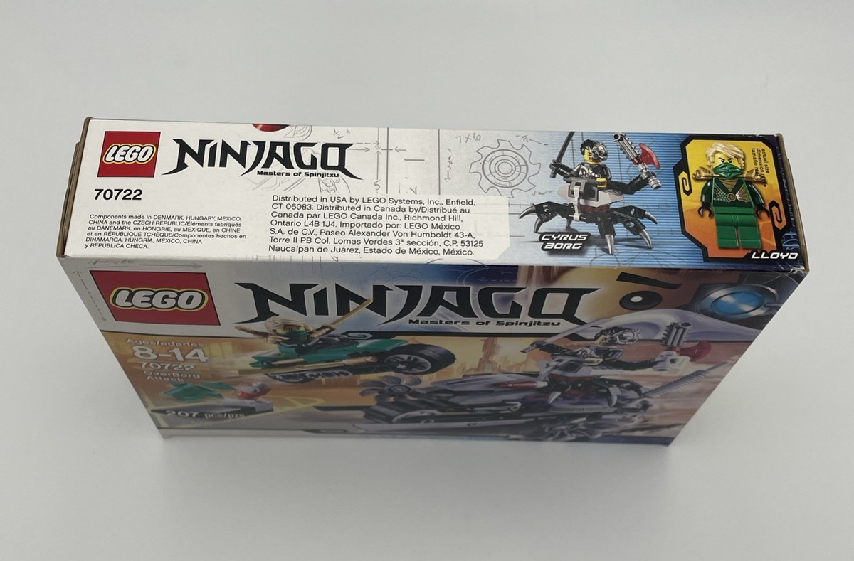 LEGO Ninjago Rebooted 70722 OverBorg Attack NEW FACTORY SEALED