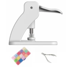 Table-top Snap Buttons Pliers for 9mm,11.5mm,12.5mm,13mm Plastic No-Sew Snaps...