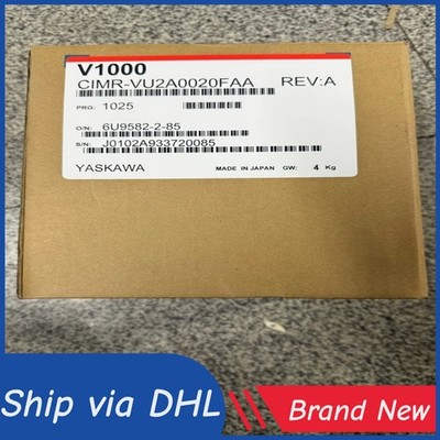Yaskawa CIMR-VU2A0020FAA 5HP VFD 240V 3PH 17.5A N1 Free Shipping