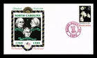US COVER NORTH CAROLINA STATEHOOD BICENTENNIAL FDC HAND CANCEL PANDA CACHET