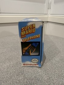Nintendo NES  Super Mario Bros Rare Blue Telephone Bondwell 1990 BRAND NEW 