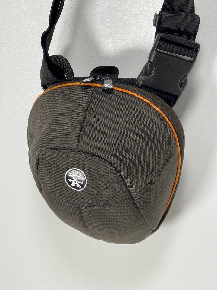 Crumpler Jimmy Bo 400 с подкладкой камеры наплечная сумка хаки оранжевый треугольной формы - Изображение 4 из 4