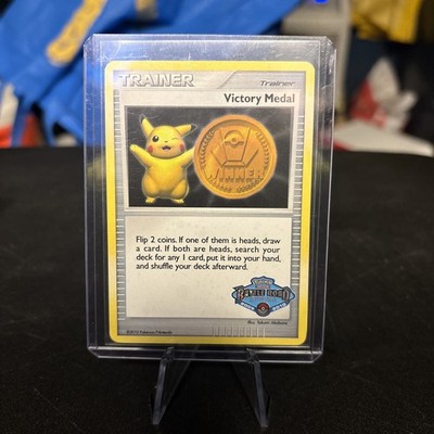 Victory Medal Gold 2009 - 2010 Spring Battle Road Trainer Pokemon