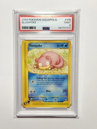 Slowpoke graded PSA 9 for sale on eBay