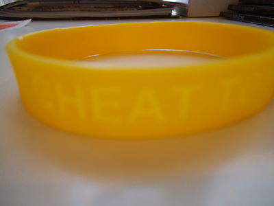 Parody Lance Armstrong yellow rubber bracelet 