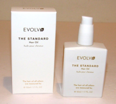 EVOLVh The Standard Hair Oil 1.7 Oz 50 mL Full Size NIB Weightless Clean Beauty