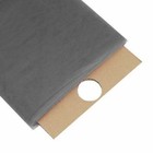 Craft and Party 54" by 40 Yards Fabric Tulle Bolt Wedding and Decoration Dk Gray