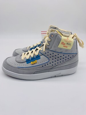 Size 10 - Nike Air Union x Jordan 2 Retro OG Gray Fog DN3802-001