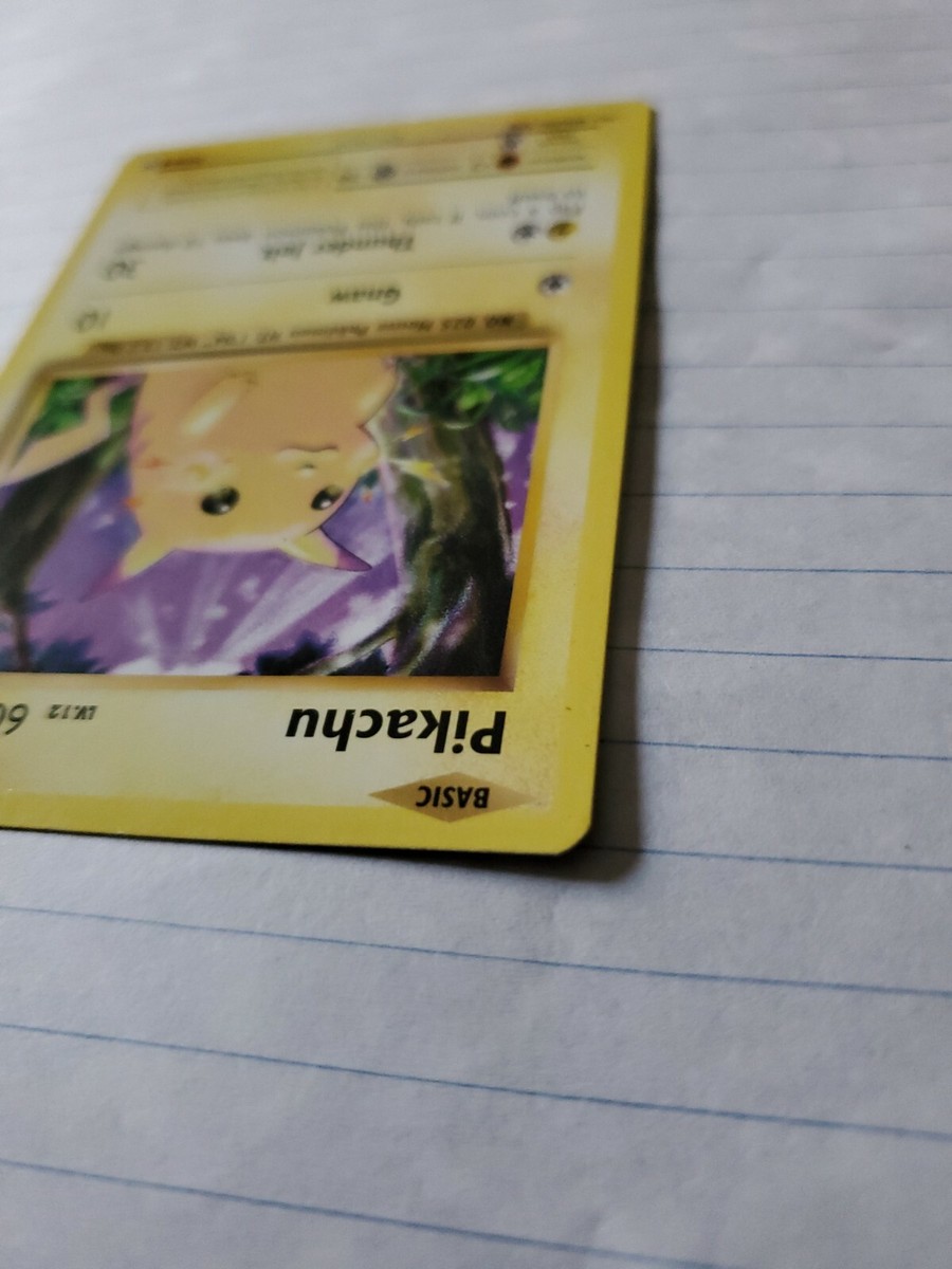 2016 Yellow Cheek Pikachu, XY Evolutions Card Set, Great