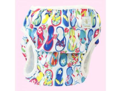 Blümchen Schwimmwindel Badewindel FlipFlop BabyBadehose
