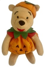 Winnie The Pooh Pumpkin Pooh Walt Disney Company Mini Bean Bag Halloween Plush