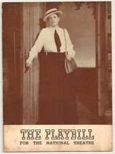 Playbill  "The Corn Is Green"  August 18, 1941 with Ethel Barrymore + Postcard