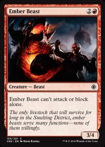 Ember Beast x4 - Conspiracy 2: Take the Crown - NM-Mint, English - Conspiracy 2: