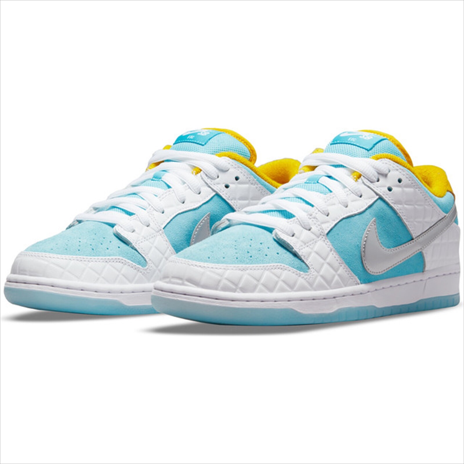 FTC NIKE SB DUNK LOW PRO SENTO PUBLIC BATH HOUSE WHITE LAGOON DH7687-400 US 10.5