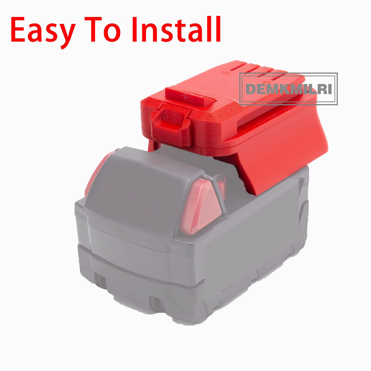 Adapter For Milwaukee 18V Li-Ion Battery To Fits Craftsman 20V Tool-Adapter only