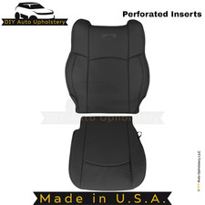 2009-2012 For Dodge Ram 2500 Laramie Leatherette Passenger Side Covers Dark Gray