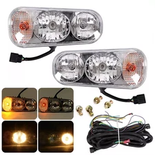 Snow Plow Lights Headlight Halogen Lamp For Boss Western Meyer SnowDogg #1311100